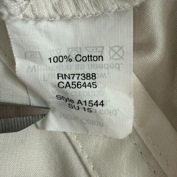 J Crew Women's Chino Shorts Light Gray 100% Cotton Size 4 - Picture 5 of 11